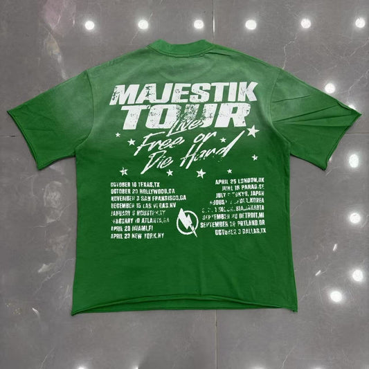 MAJESTIK Tour Graphic Short-Sleeve T-Shirt ¡ª hero