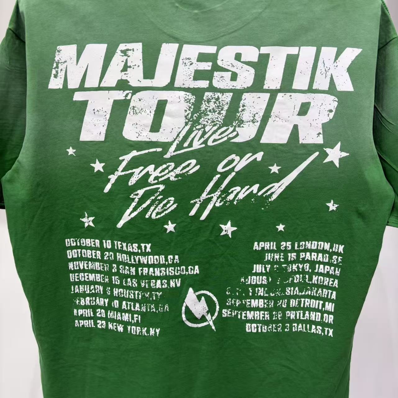 MAJESTIK Tour Graphic Short-Sleeve T-Shirt ¡ª detail